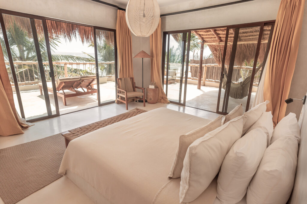 Boutique rooms at Dune Boutique Hotel Tulum