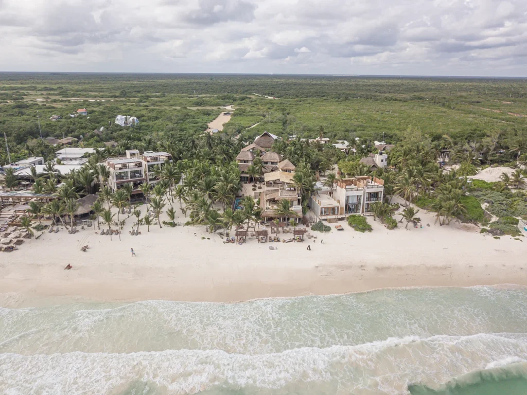 Hotel Boutique en Tulum: Hospedaje Frente al Mar en Dune Hotel Tulum